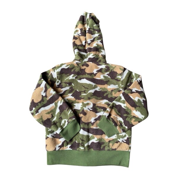 Peanuts & Ollie Kids Camouflage Zip Up Hoodie Size 4 - Picture 3 of 3